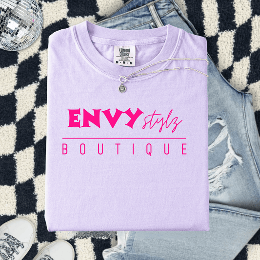 FestiviTees Women - Apparel - Shirts - T-Shirts Envy Stylz Logo Graphic Tee