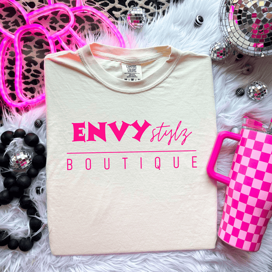 FestiviTees Women - Apparel - Shirts - T-Shirts Envy Stylz Logo Graphic Tee