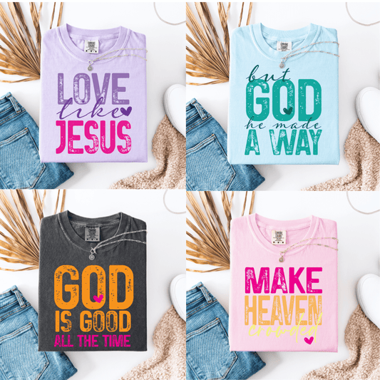 FestiviTees Women - Apparel - Shirts - T-Shirts Faith Graphic Tee