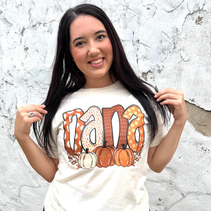 FestiviTees Women - Apparel - Shirts - T-Shirts Fall Nana Graphic Tee