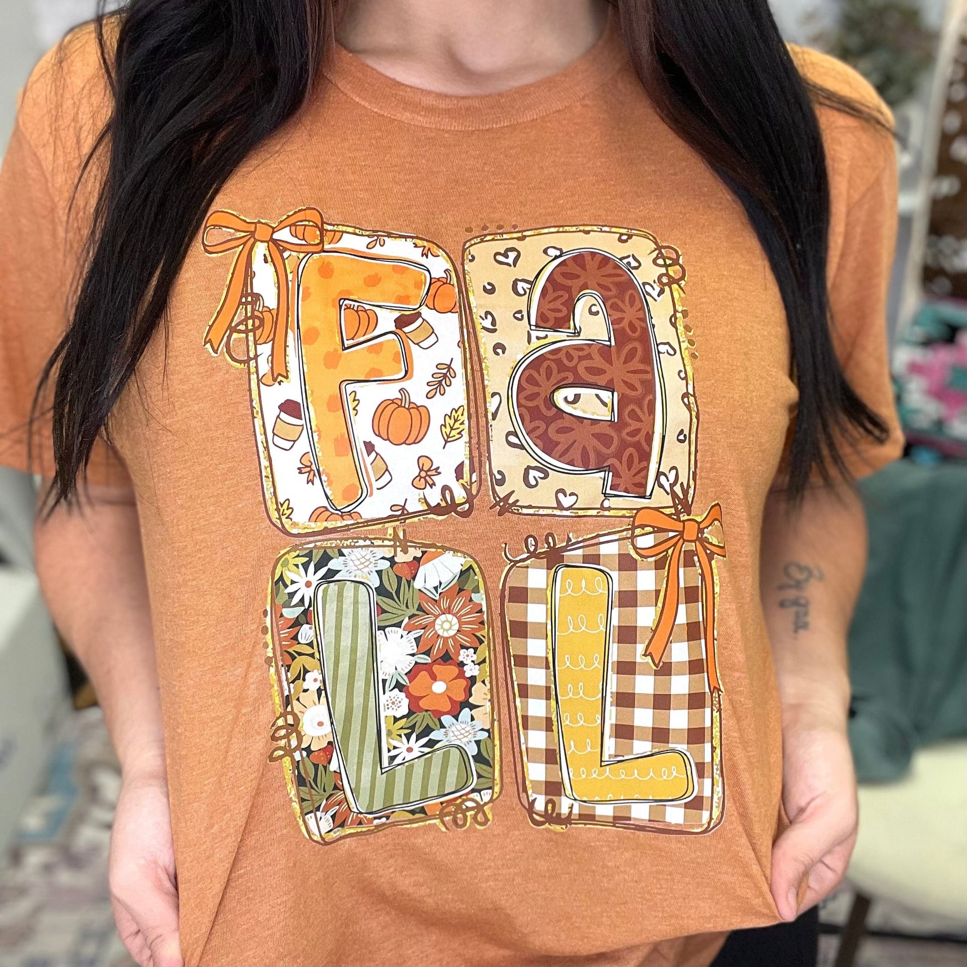 FestiviTees Women - Apparel - Shirts - T-Shirts Fall Things Graphic Tee
