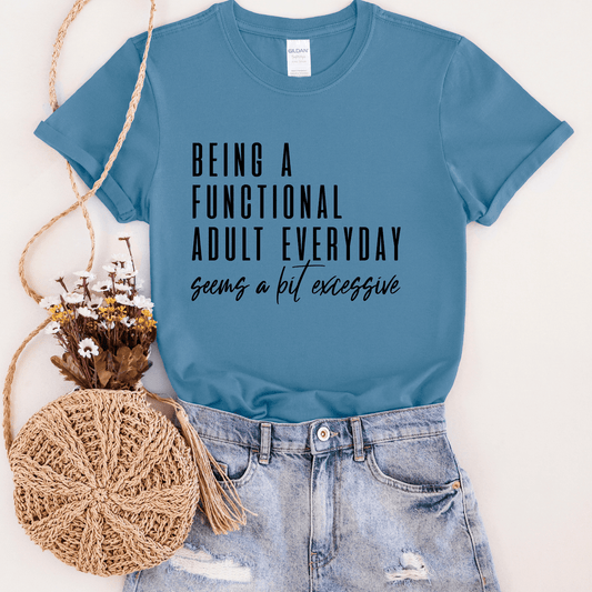 FestiviTees Women - Apparel - Shirts - T-Shirts Functional Adult Graphic Tee