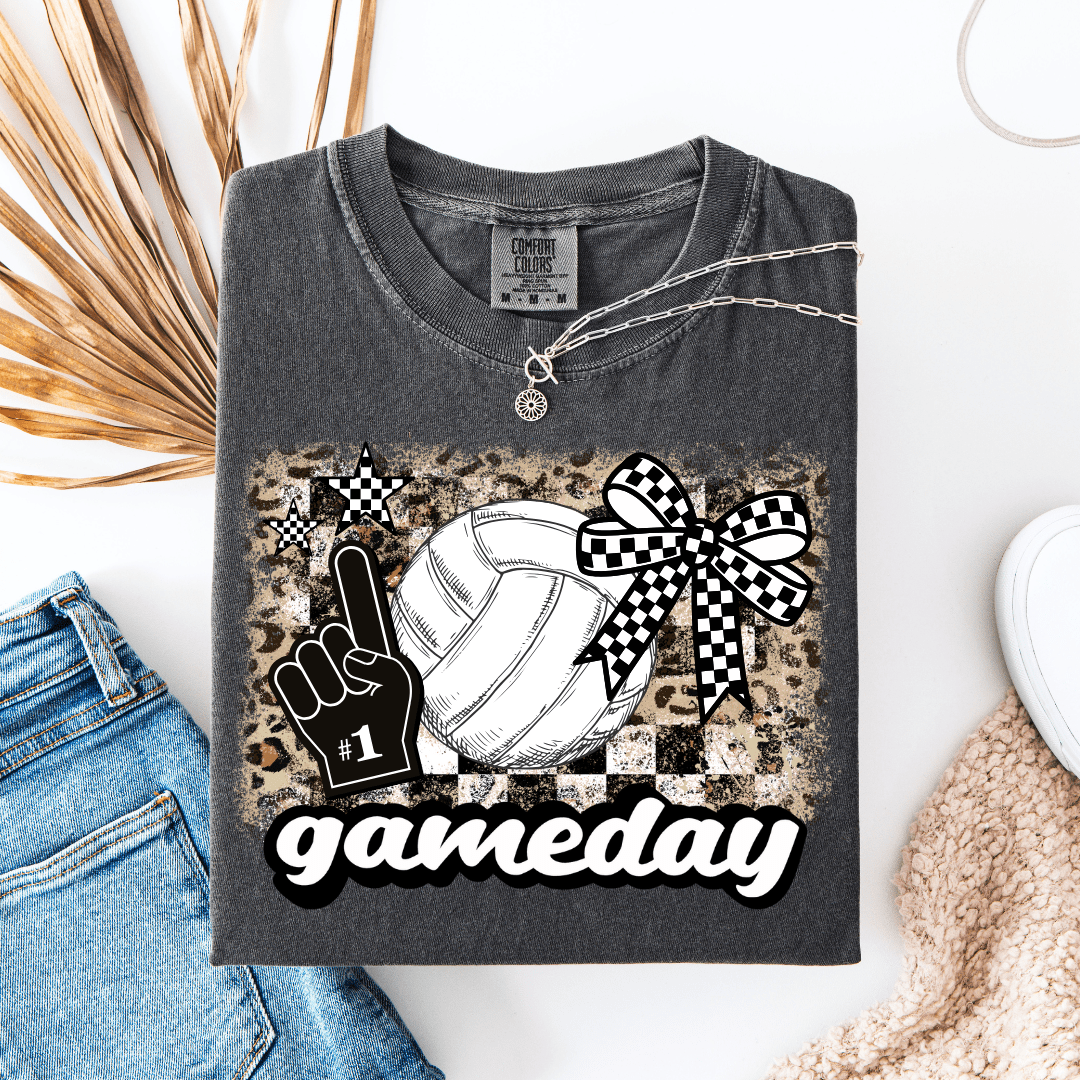 FestiviTees Women - Apparel - Shirts - T-Shirts Game Day Volleyball Graphic Tee