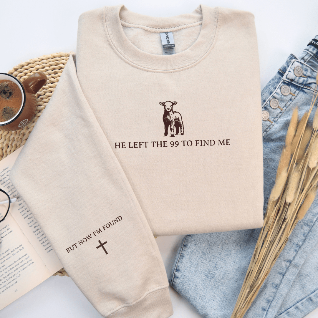 FestiviTees Women - Apparel - Shirts - T-Shirts He Left 99 To Find Me Graphic Crewneck