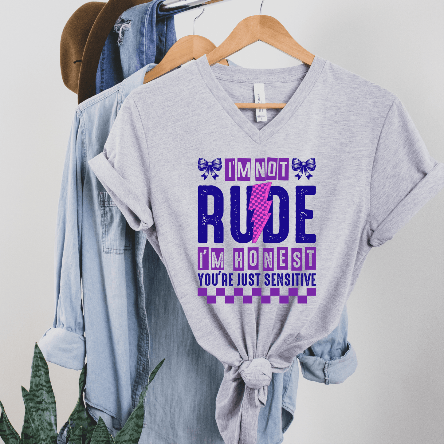 FestiviTees Women - Apparel - Shirts - T-Shirts I'm Not Rude, I'm Honest Graphic Tee
