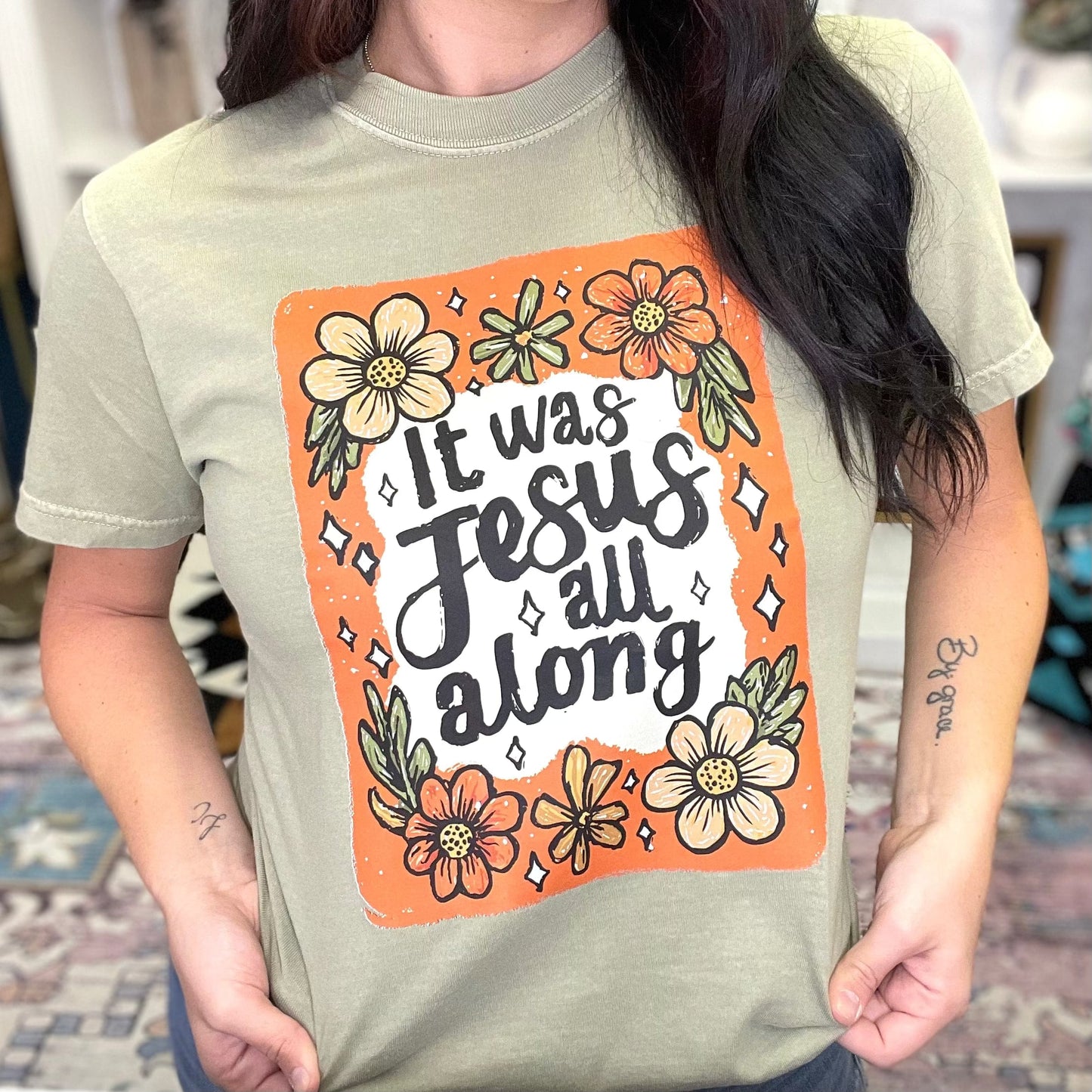 FestiviTees Women - Apparel - Shirts - T-Shirts It Was Jesus Graphic Tee