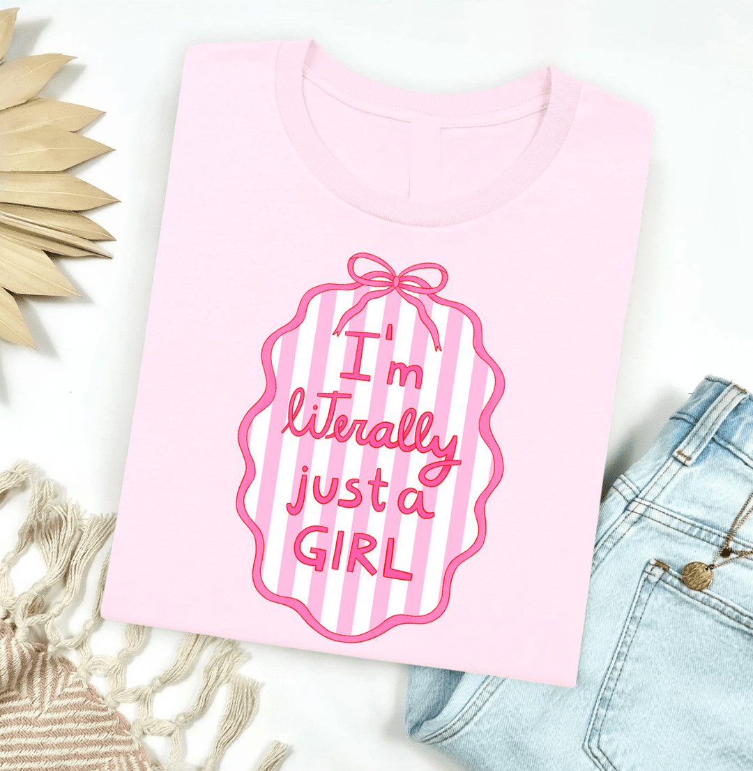 FestiviTees Women - Apparel - Shirts - T-Shirts Just a Girl Graphic Tee