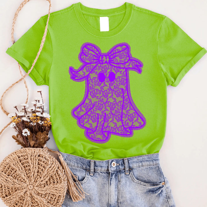 Envy Stylz Boutique Women - Apparel - Shirts - T-Shirts Lace Ghost Graphic Tee