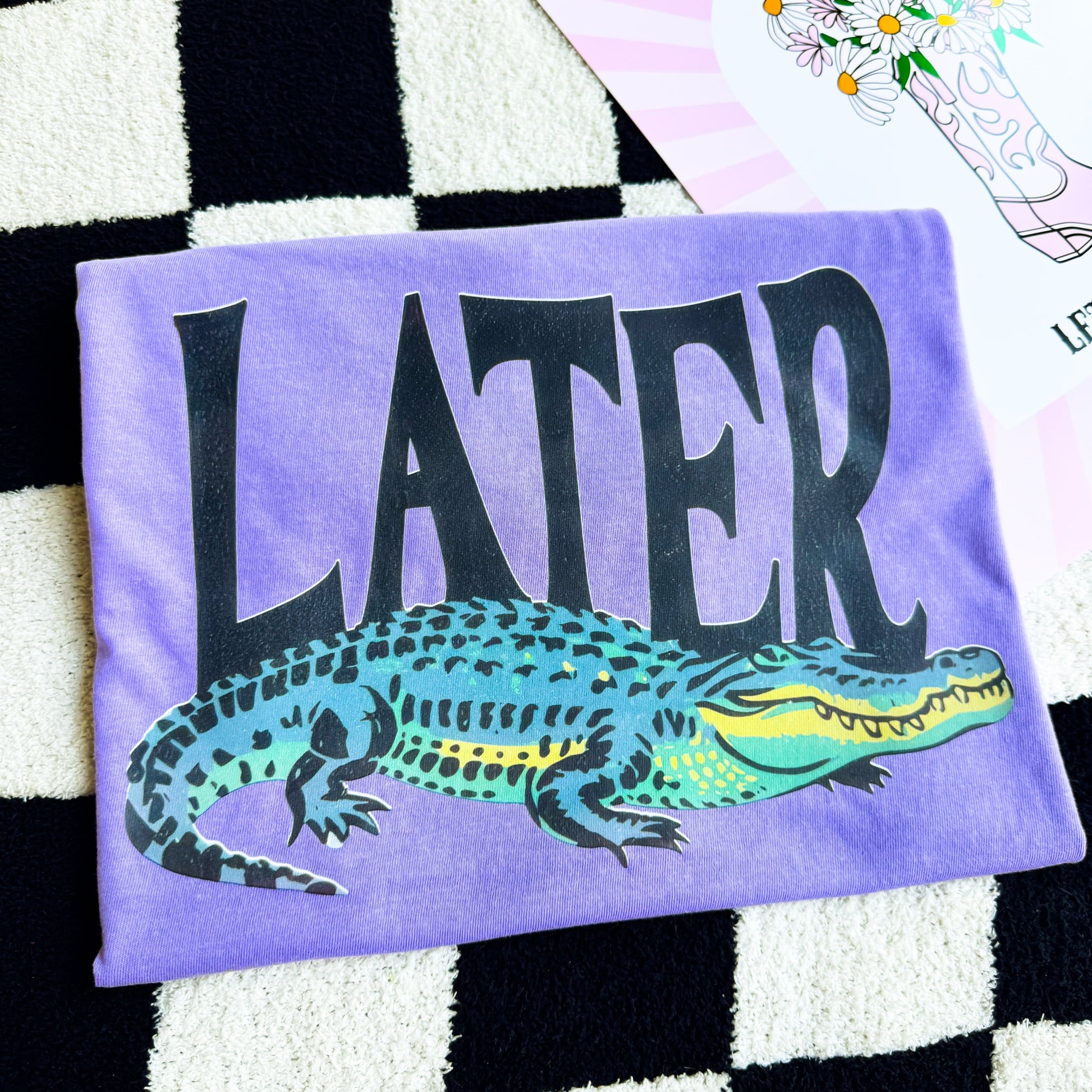FestiviTees Women - Apparel - Shirts - T-Shirts Later Gator Graphic Tee