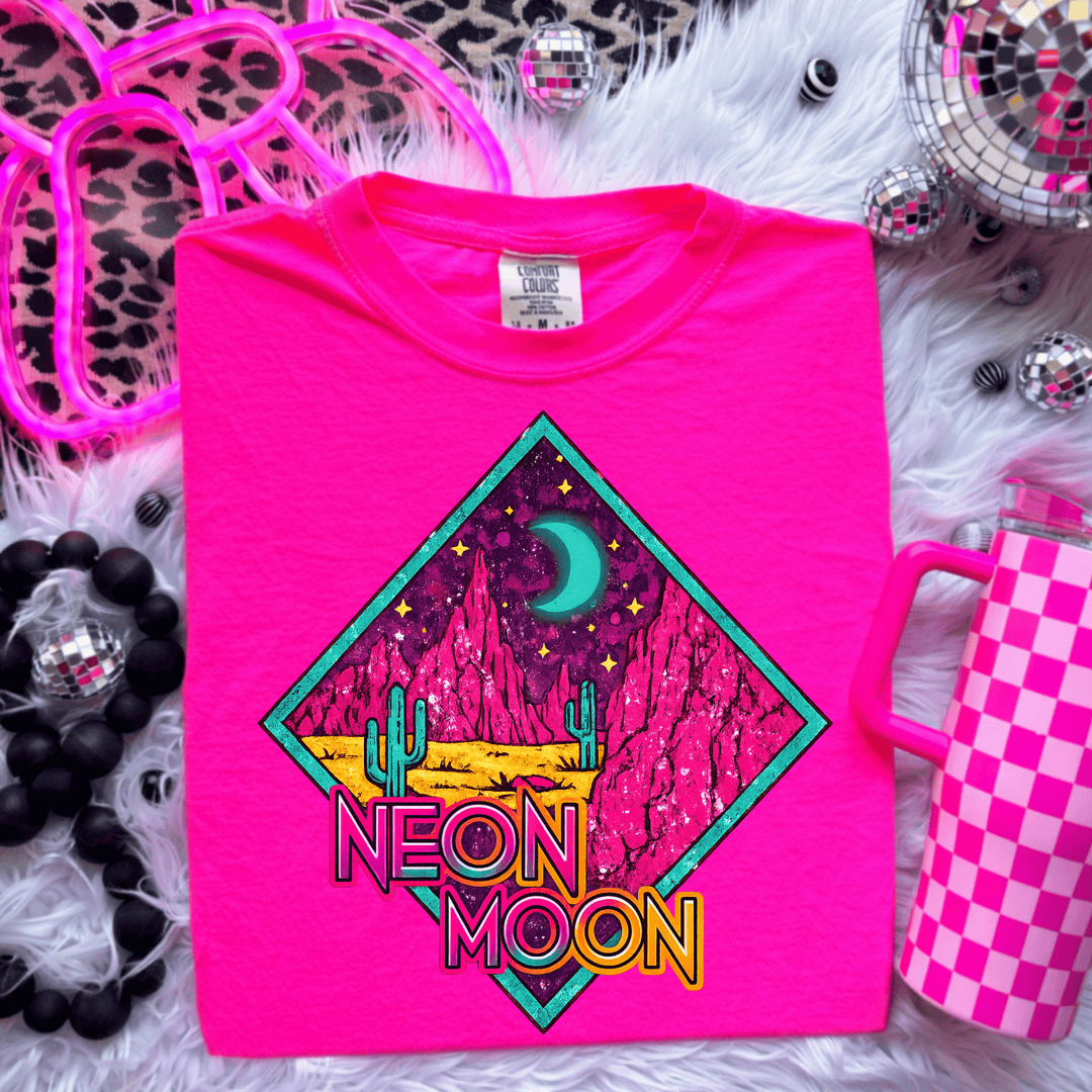 FestiviTees Women - Apparel - Shirts - T-Shirts Neon Moon Graphic Tee