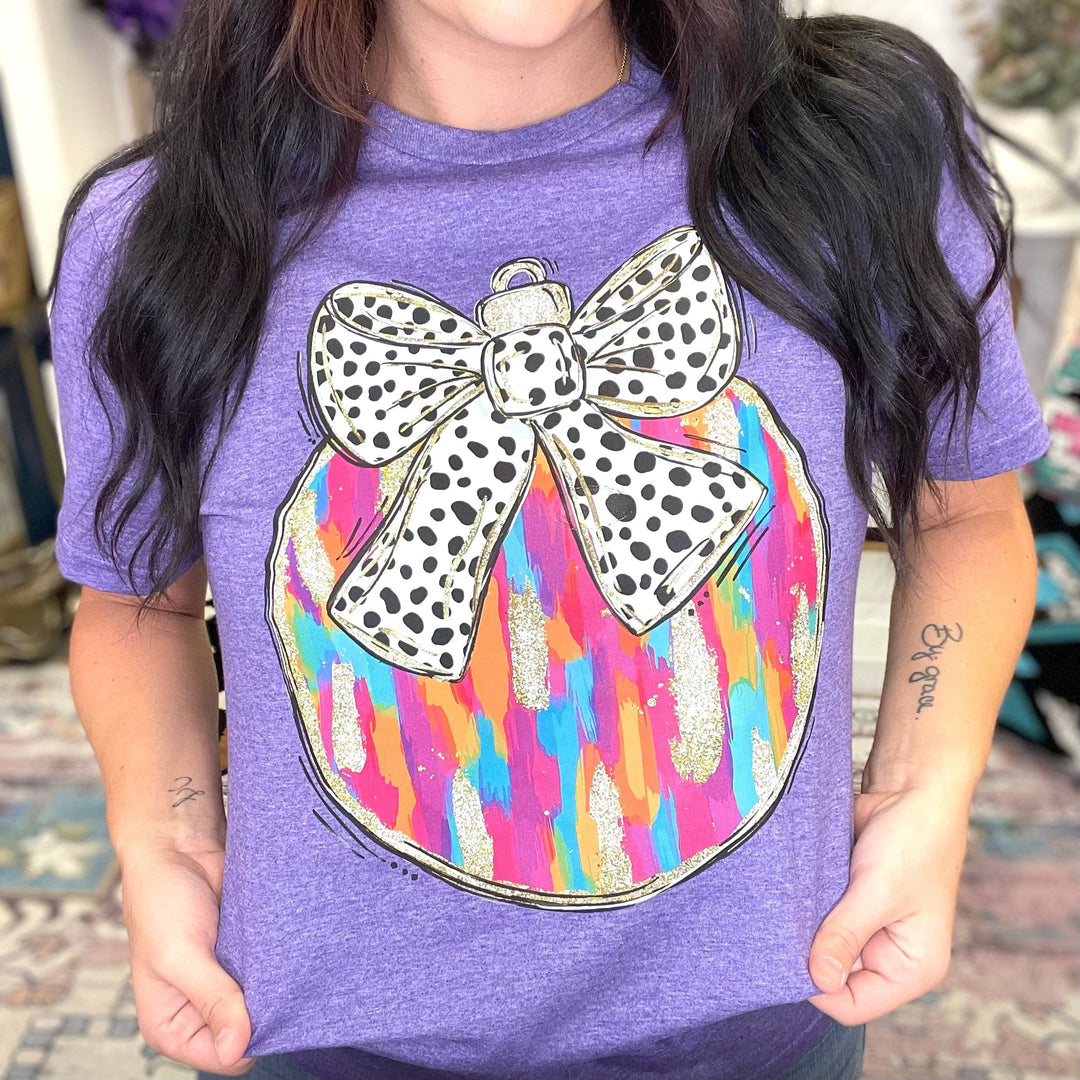 FestiviTees Women - Apparel - Shirts - T-Shirts Paint Stroke Ornament Graphic Tee