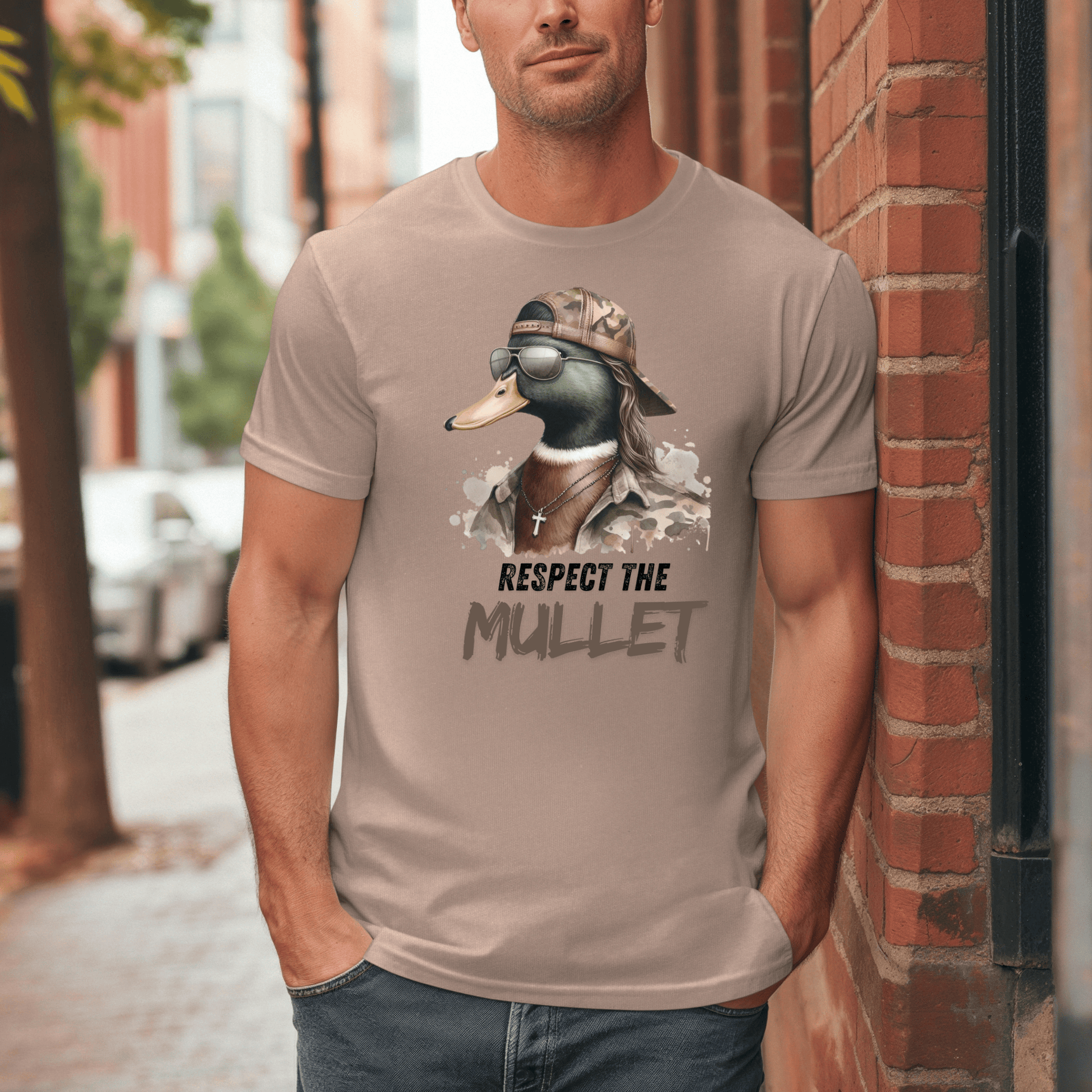 FestiviTees Women - Apparel - Shirts - T-Shirts Respect The Mullet Graphic Tee