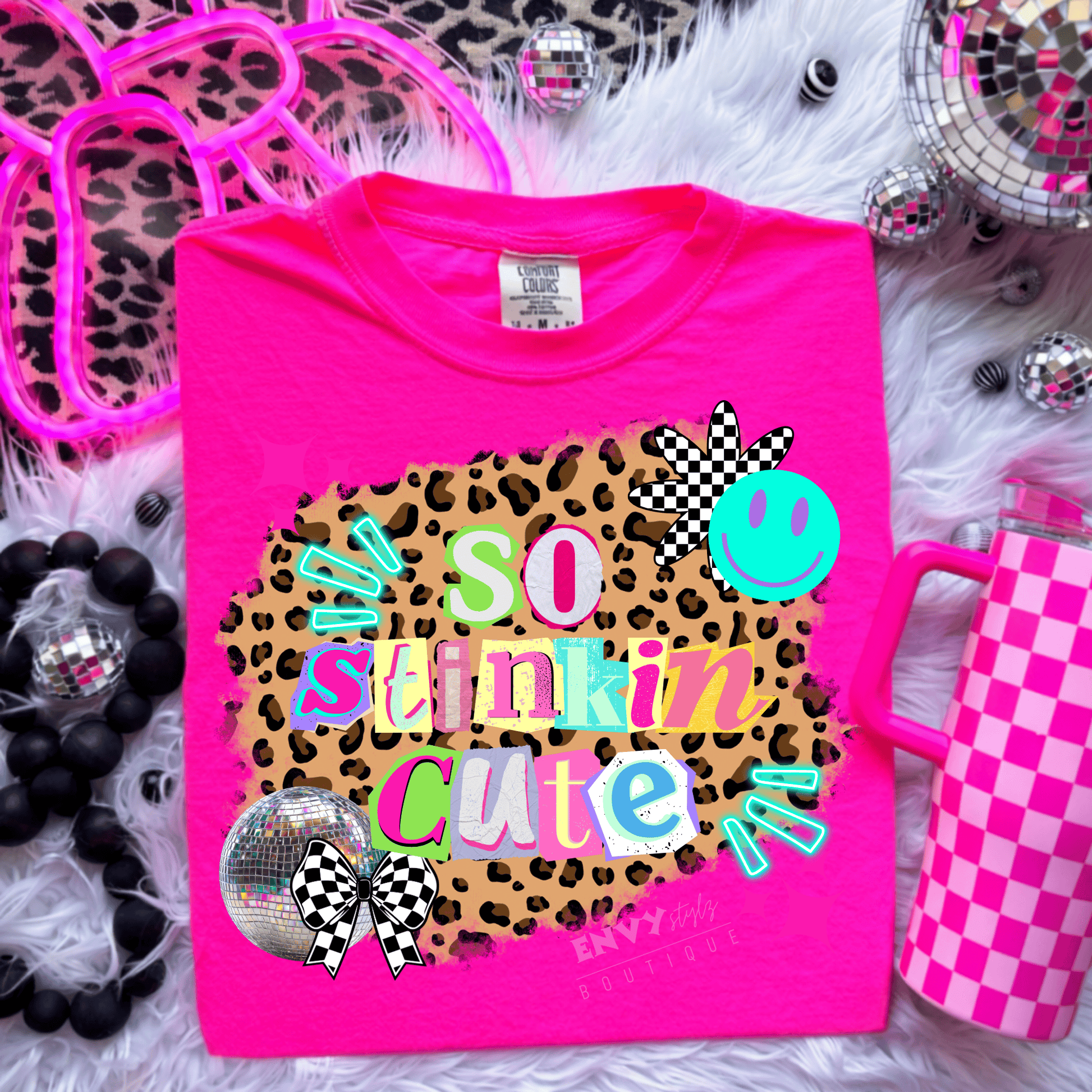 FestiviTees Women - Apparel - Shirts - T-Shirts So Stinkin' Cute Graphic Tee