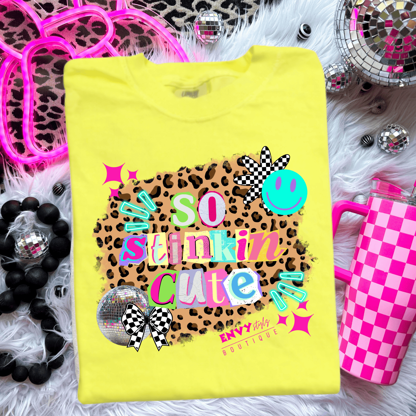 FestiviTees Women - Apparel - Shirts - T-Shirts So Stinkin' Cute Graphic Tee