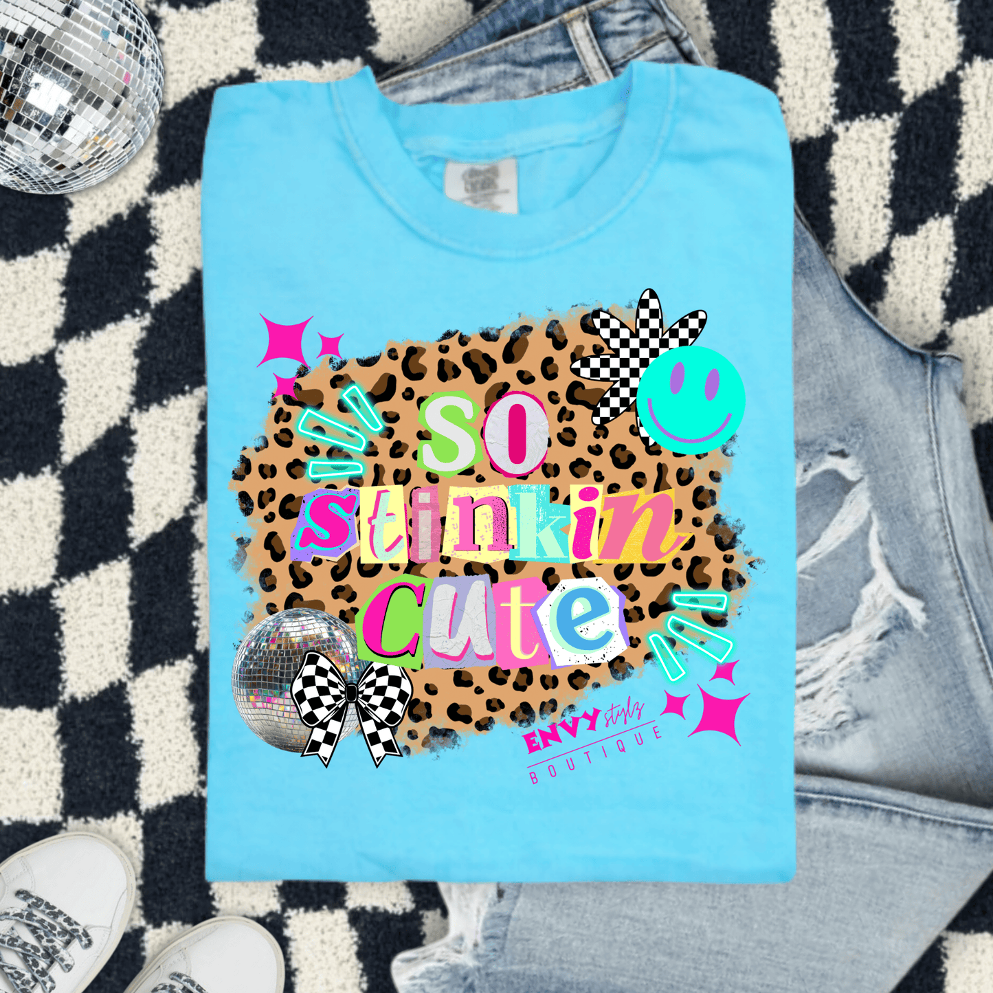 FestiviTees Women - Apparel - Shirts - T-Shirts So Stinkin' Cute Graphic Tee