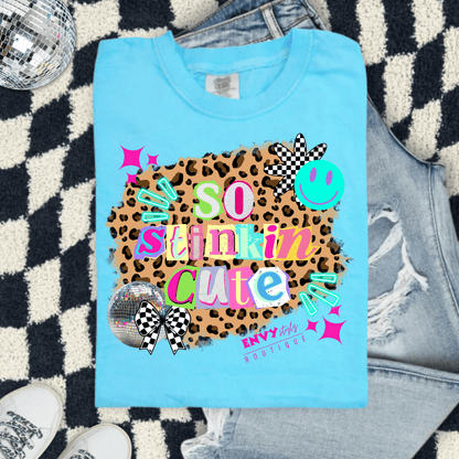 FestiviTees Women - Apparel - Shirts - T-Shirts So Stinkin' Cute Graphic Tee