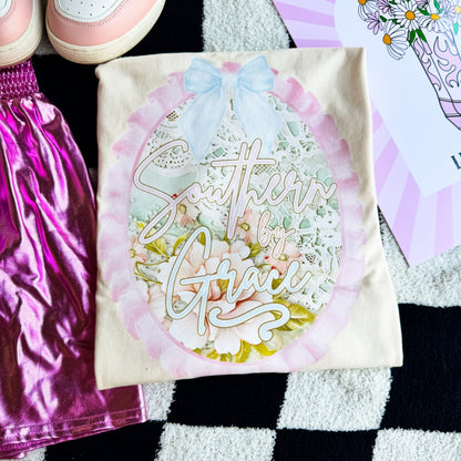 FestiviTees Women - Apparel - Shirts - T-Shirts Southern Grace Graphic Tee