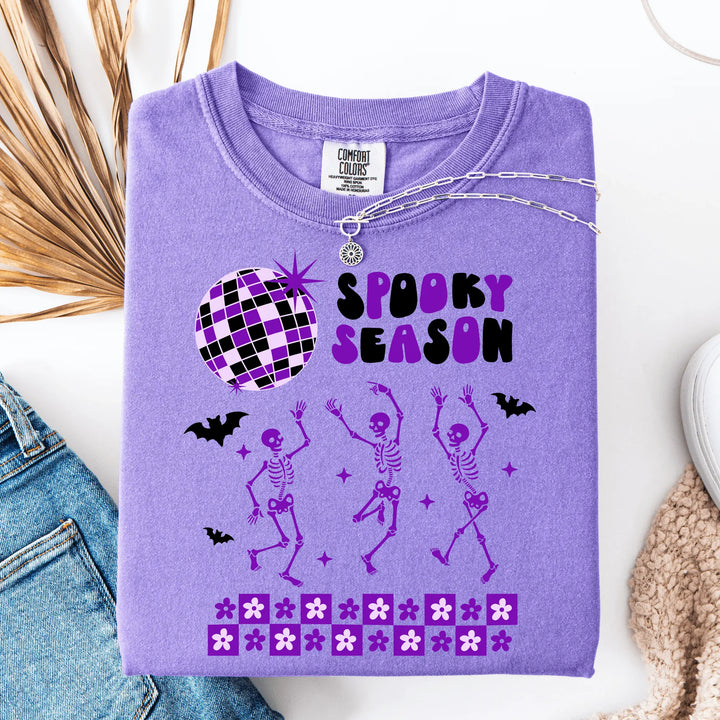 Envy Stylz Boutique Women - Apparel - Shirts - T-Shirts Spooky Season Disco Graphic Tee