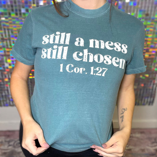 FestiviTees Women - Apparel - Shirts - T-Shirts Still Chosen Graphic Tee