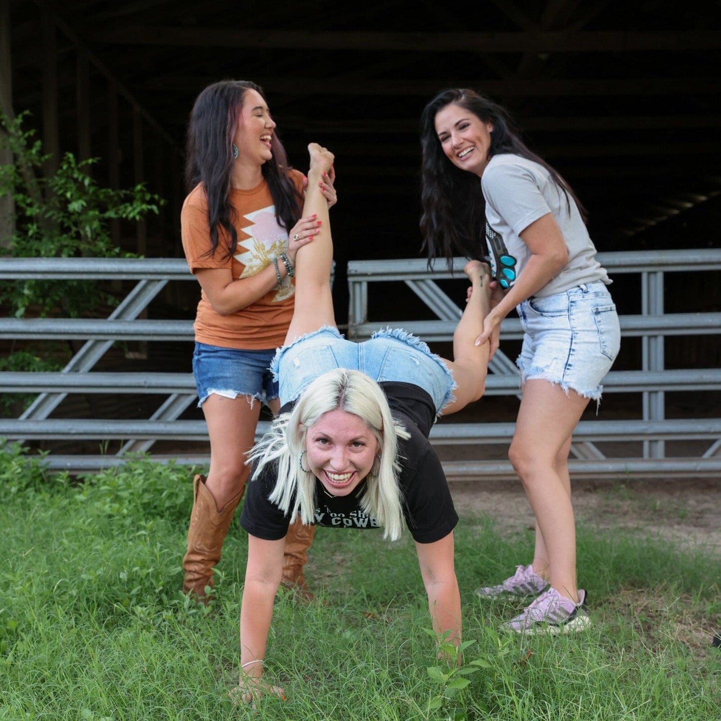 FestiviTees Women - Apparel - Shirts - T-Shirts Sunset Aztec Desert Scene Soft Graphic Tee