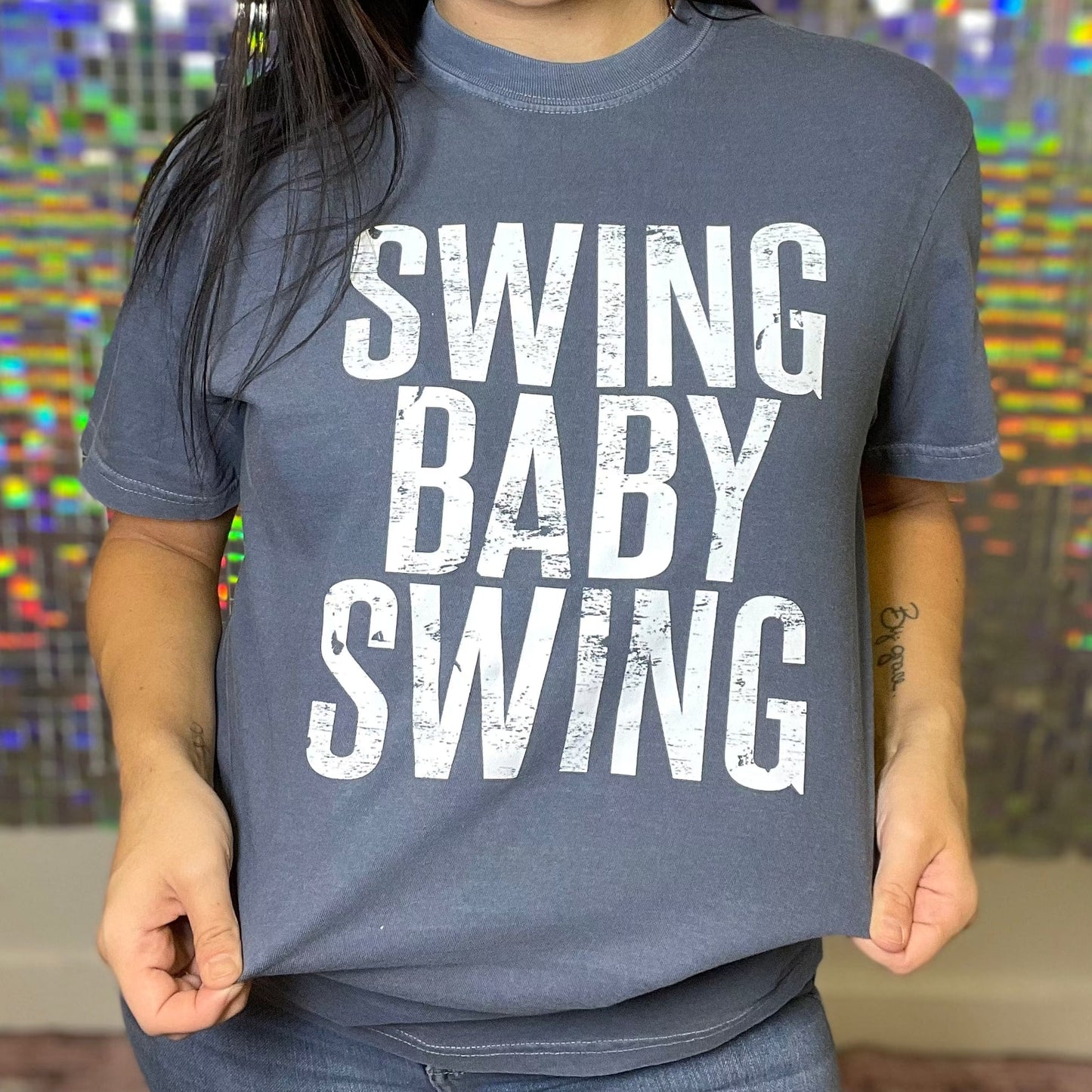 FestiviTees Women - Apparel - Shirts - T-Shirts Swing Baby Swing Graphic Tee