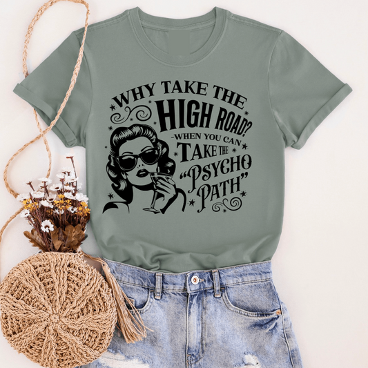 FestiviTees Women - Apparel - Shirts - T-Shirts Take the Highroad Graphic Tee
