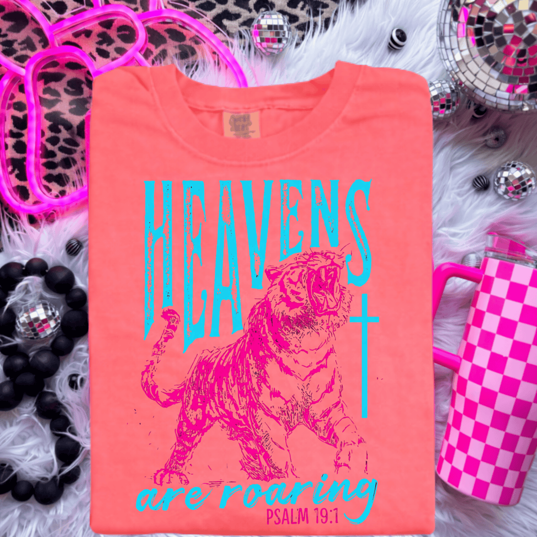 FestiviTees Women - Apparel - Shirts - T-Shirts The Heavens Are Roaring Graphic Tee