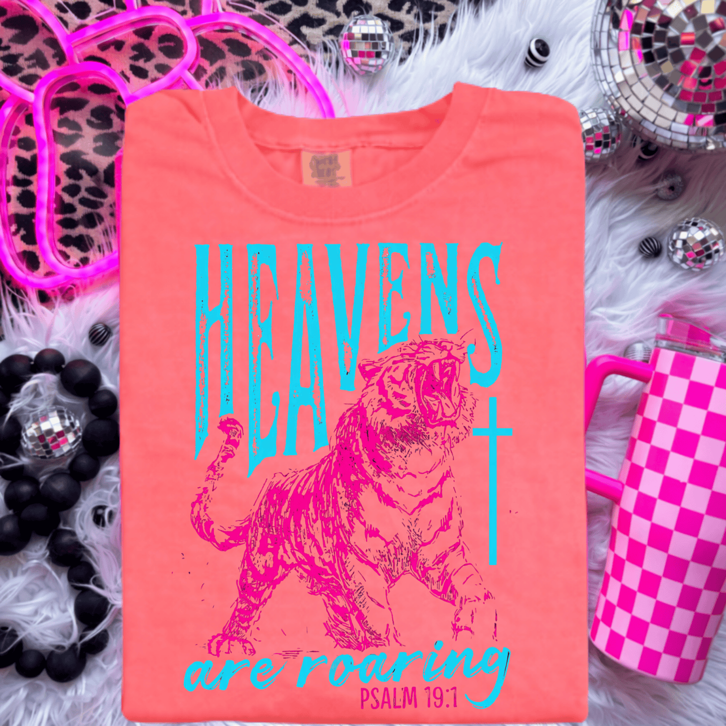 FestiviTees Women - Apparel - Shirts - T-Shirts The Heavens Are Roaring Graphic Tee