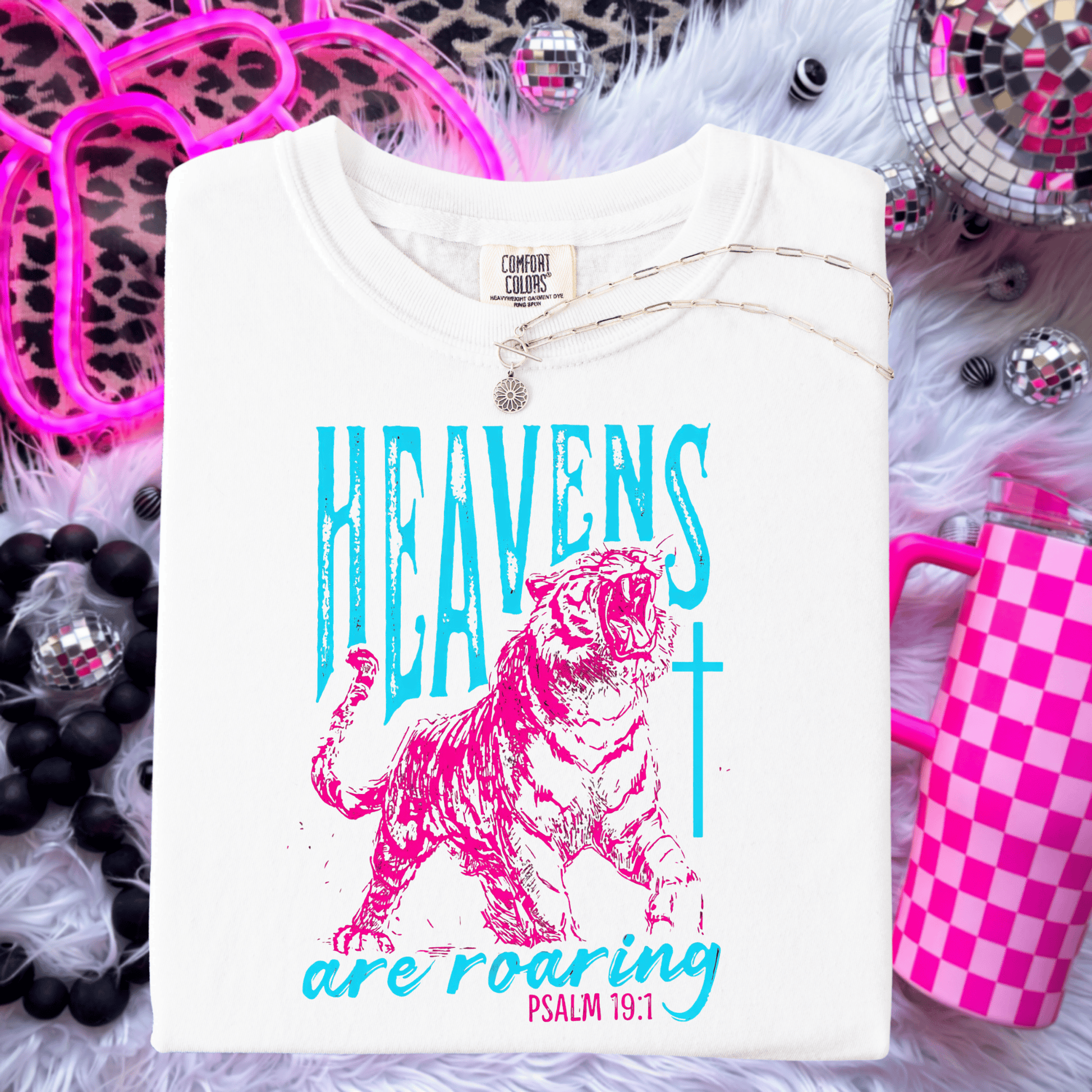 FestiviTees Women - Apparel - Shirts - T-Shirts The Heavens Are Roaring Graphic Tee