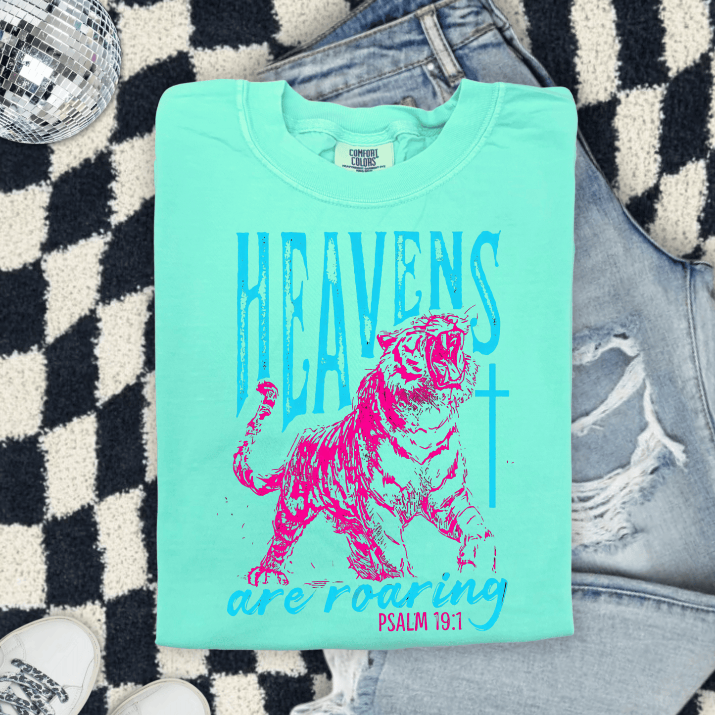 FestiviTees Women - Apparel - Shirts - T-Shirts The Heavens Are Roaring Graphic Tee