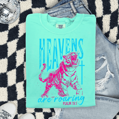 FestiviTees Women - Apparel - Shirts - T-Shirts The Heavens Are Roaring Graphic Tee