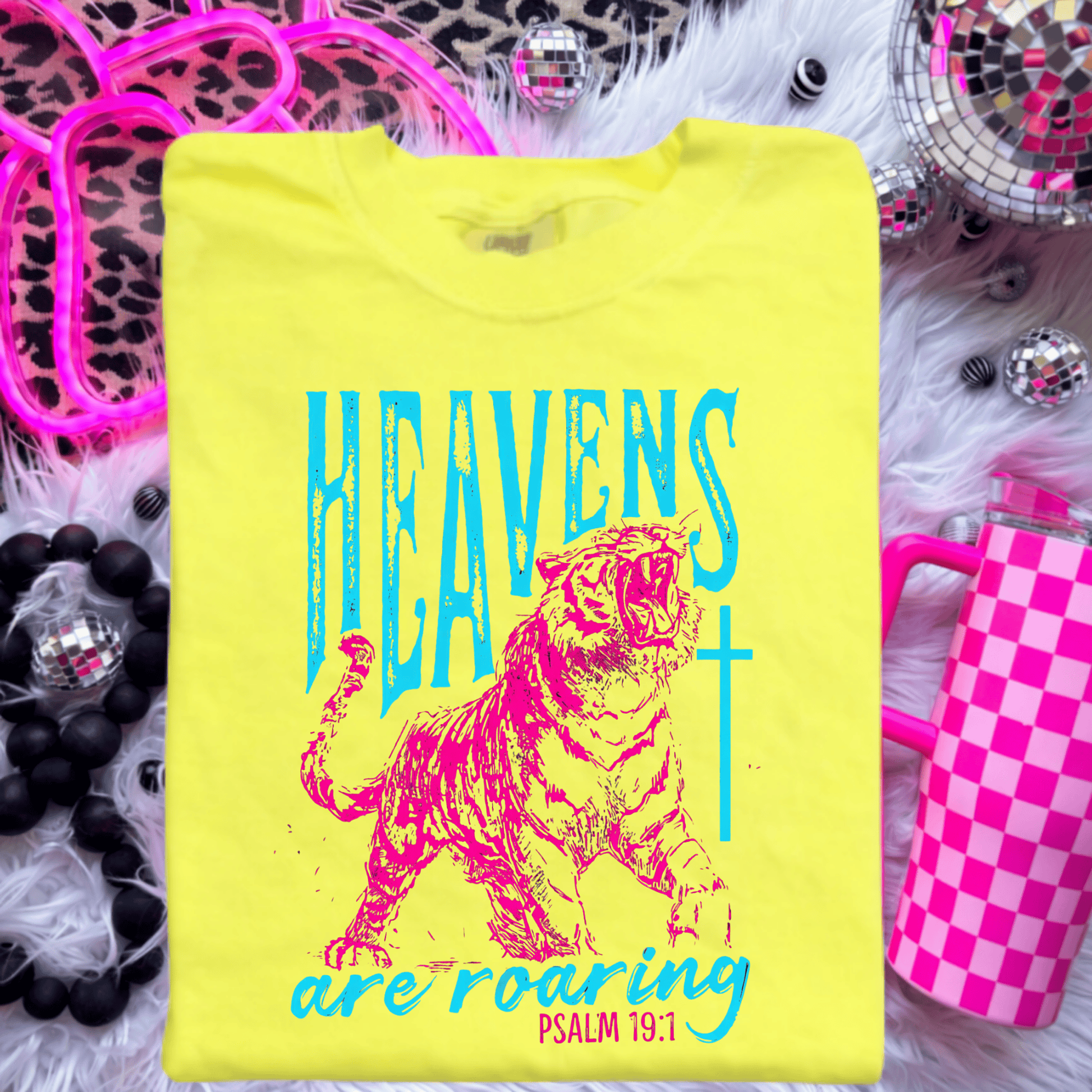 FestiviTees Women - Apparel - Shirts - T-Shirts The Heavens Are Roaring Graphic Tee