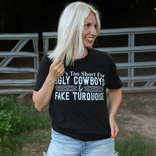 FestiviTees Women - Apparel - Shirts - T-Shirts Ugly Cowboys Graphic Tee