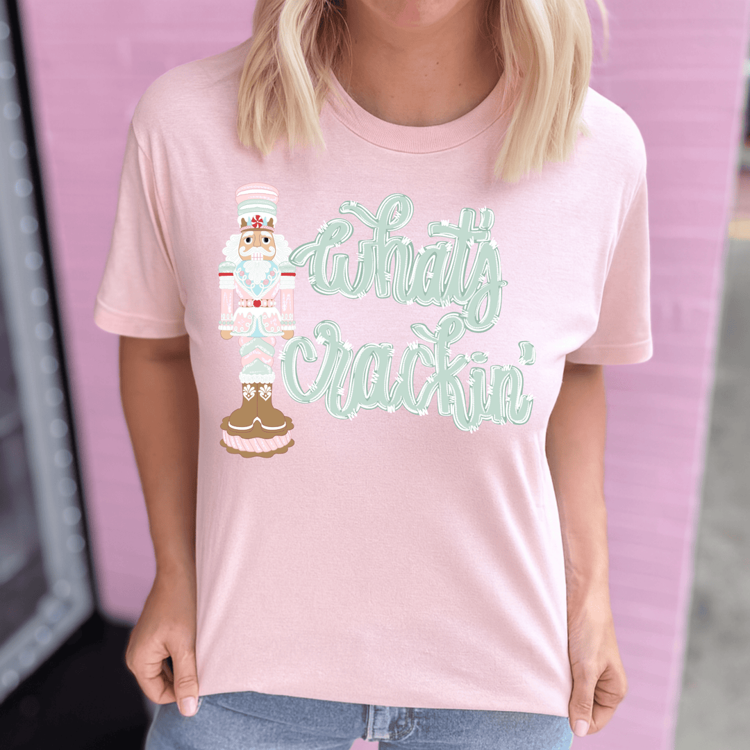 FestiviTees Women - Apparel - Shirts - T-Shirts What's Crackin' Nutcracker Graphic Tee