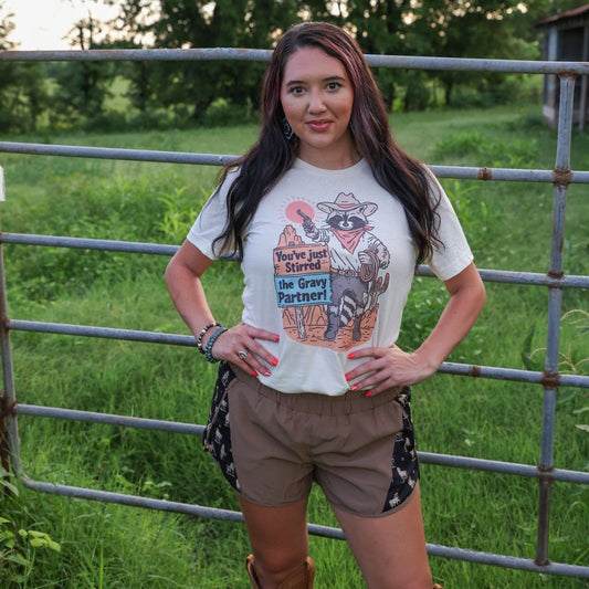 FestiviTees Women - Apparel - Shirts - T-Shirts You've Just Stirred Your Own Gravy Graphic Tee