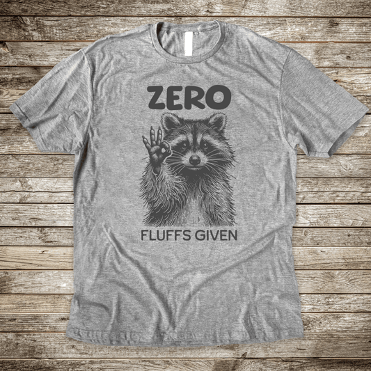 FestiviTees Women - Apparel - Shirts - T-Shirts Zero Fluffs Graphic Tee