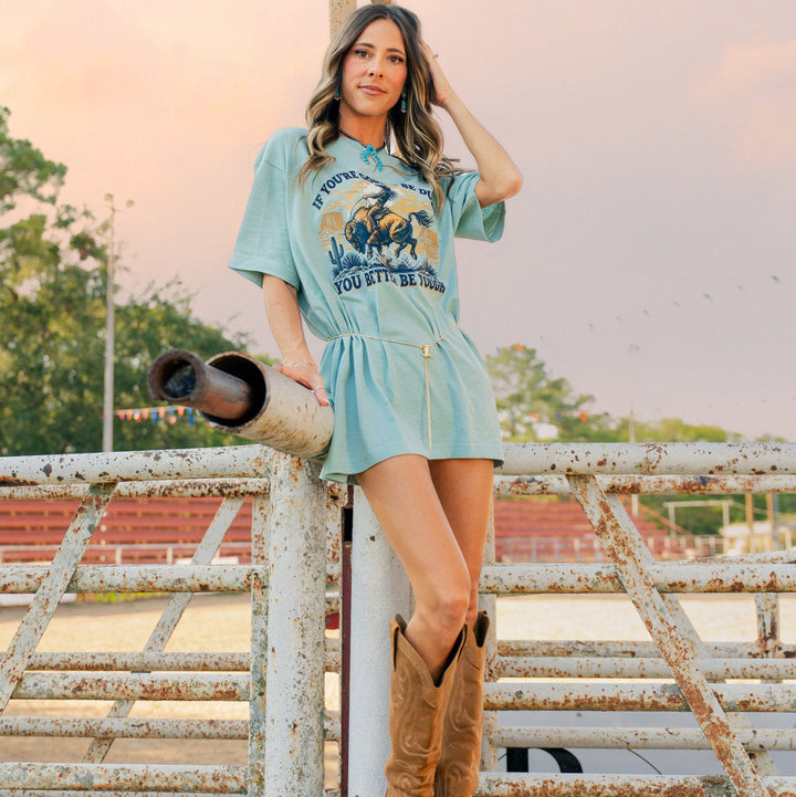Better Be Tough Western Tee