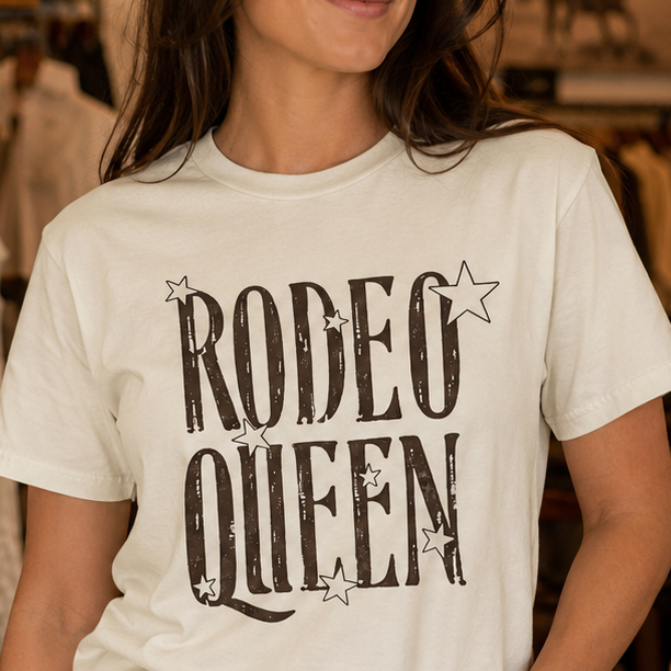 Rodeo Queen Western Graphic Tee