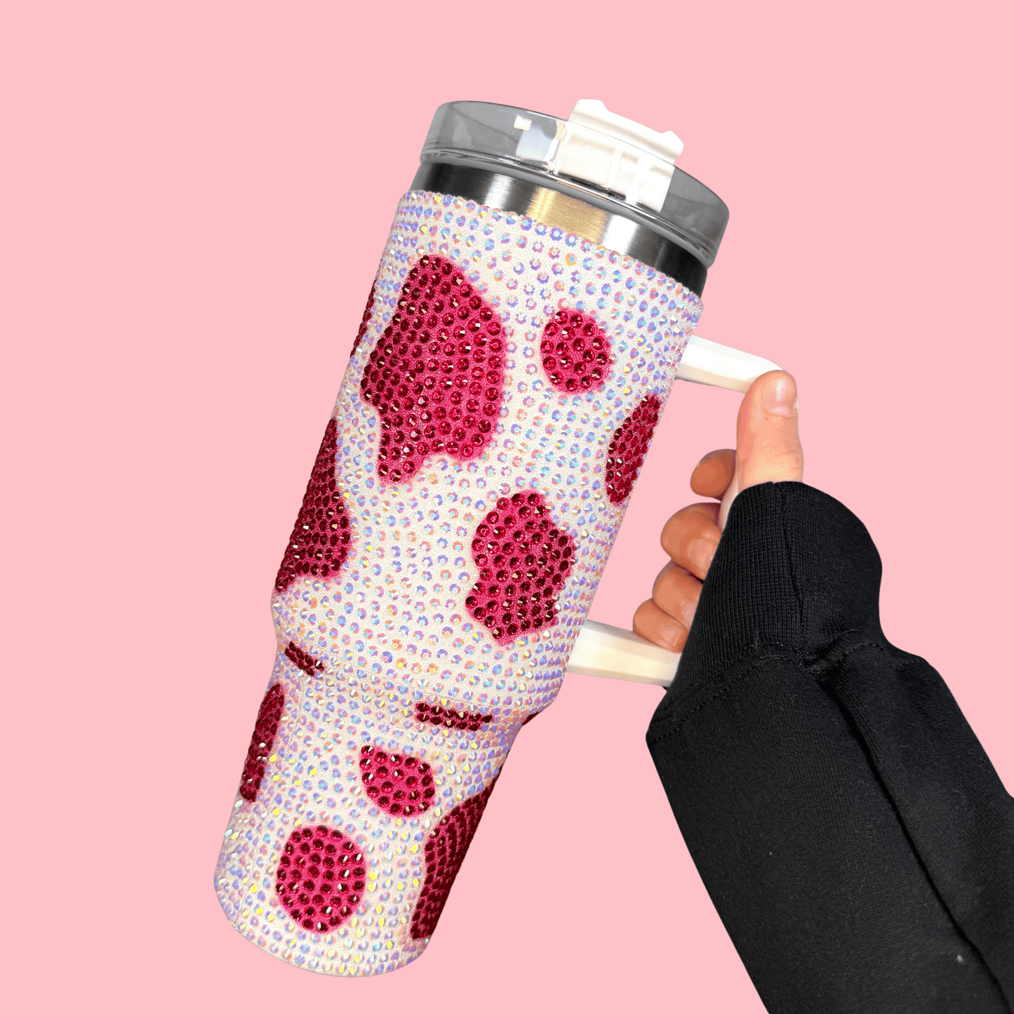 Simply Southern Rhinestone Cow Tumbler 40oz