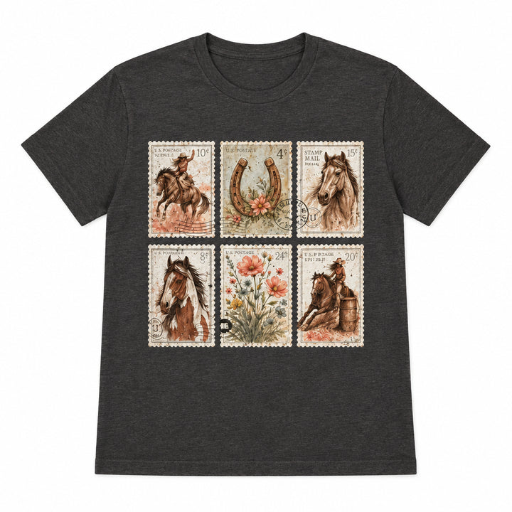 Western Stamps Graphic Tee