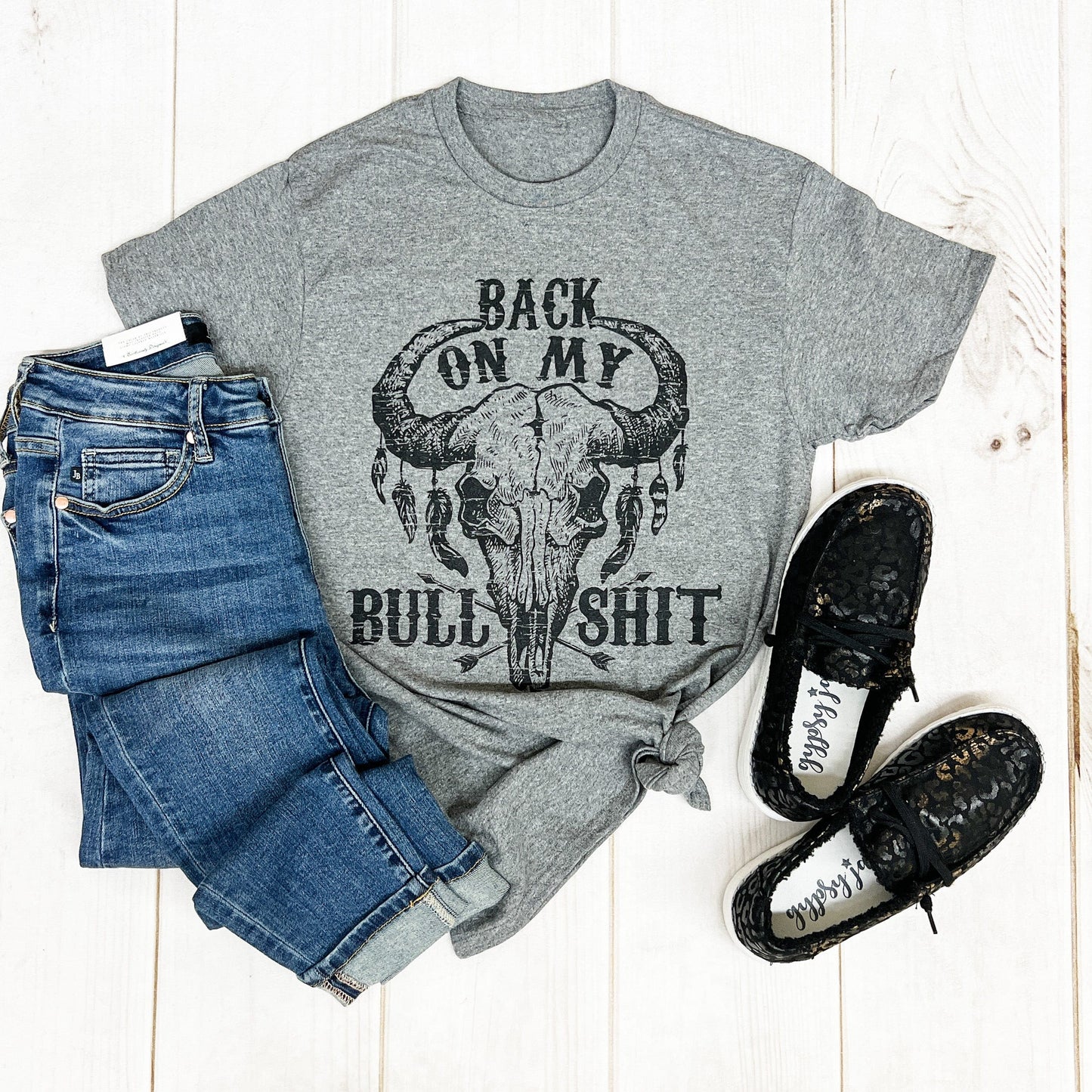 Envy Stylz Boutique Women - Apparel - Shirts - T-Shirts Back On My Bullsh*t Graphic Tee