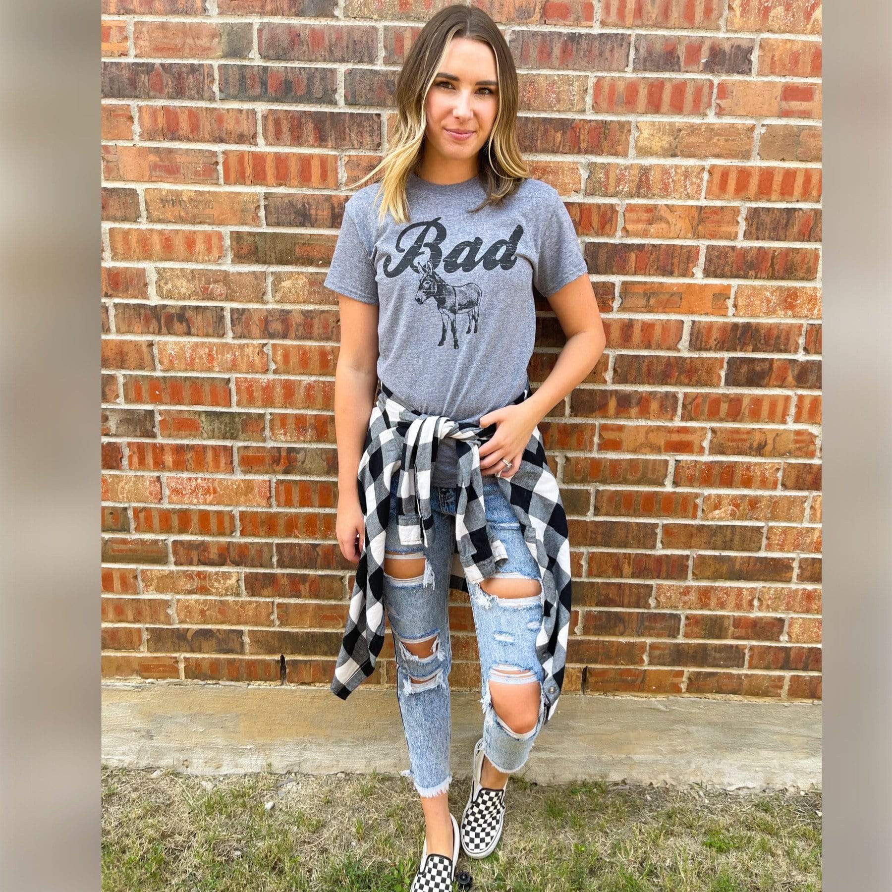 Envy Stylz Boutique Women - Apparel - Shirts - T-Shirts Bad A$$ Graphic Tee