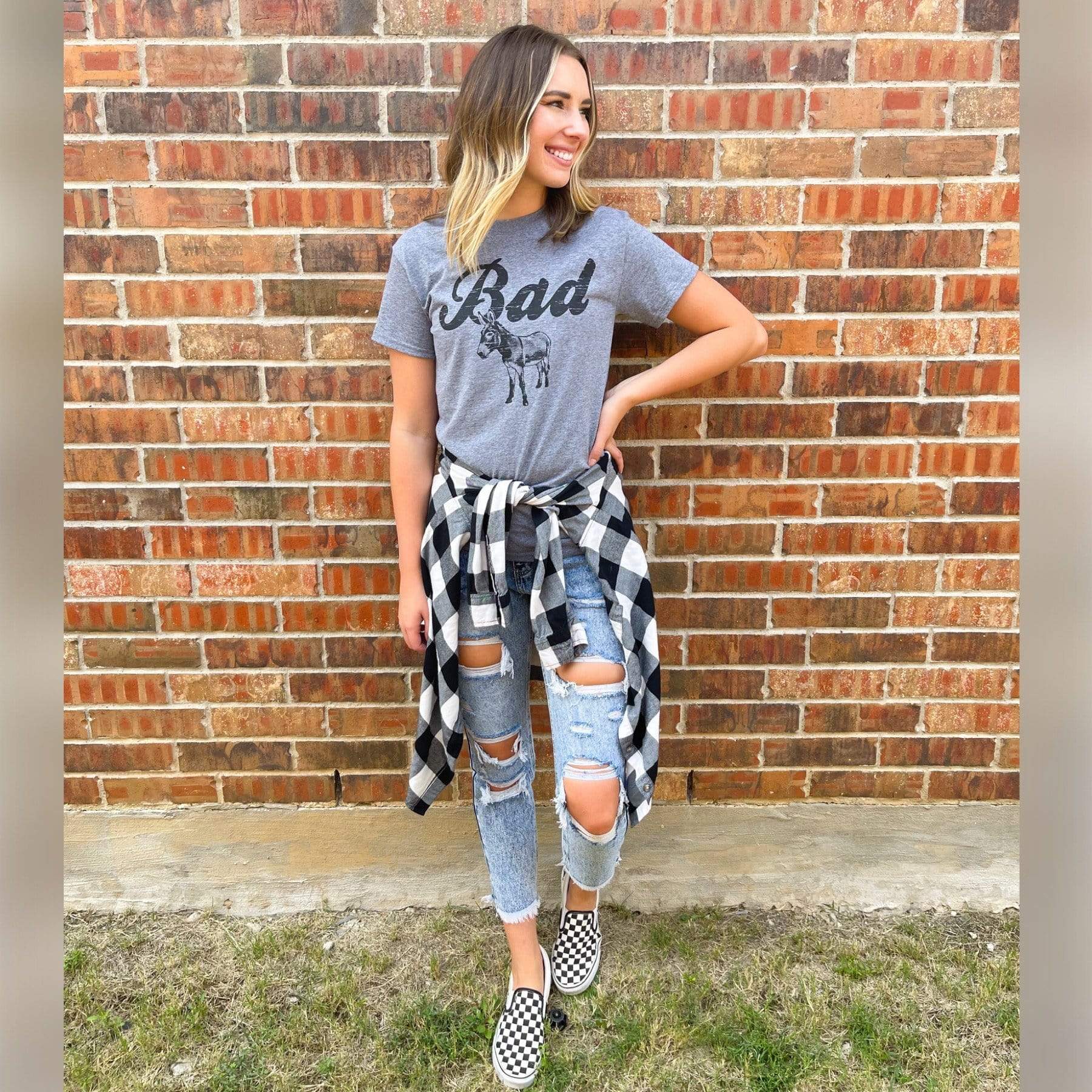 Envy Stylz Boutique Women - Apparel - Shirts - T-Shirts Bad A$$ Graphic Tee