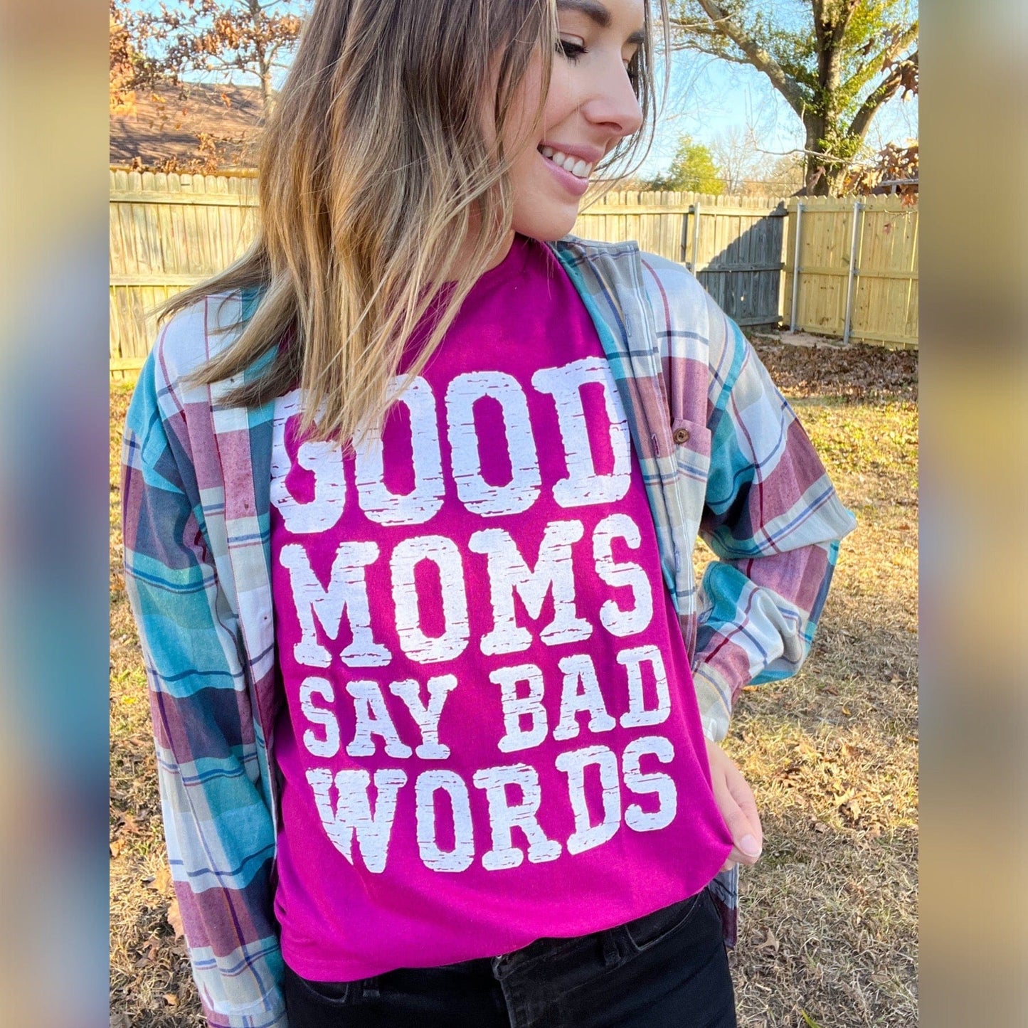 Envy Stylz Boutique Women - Apparel - Shirts - T-Shirts Good Moms Say Bad Words Graphic Tee