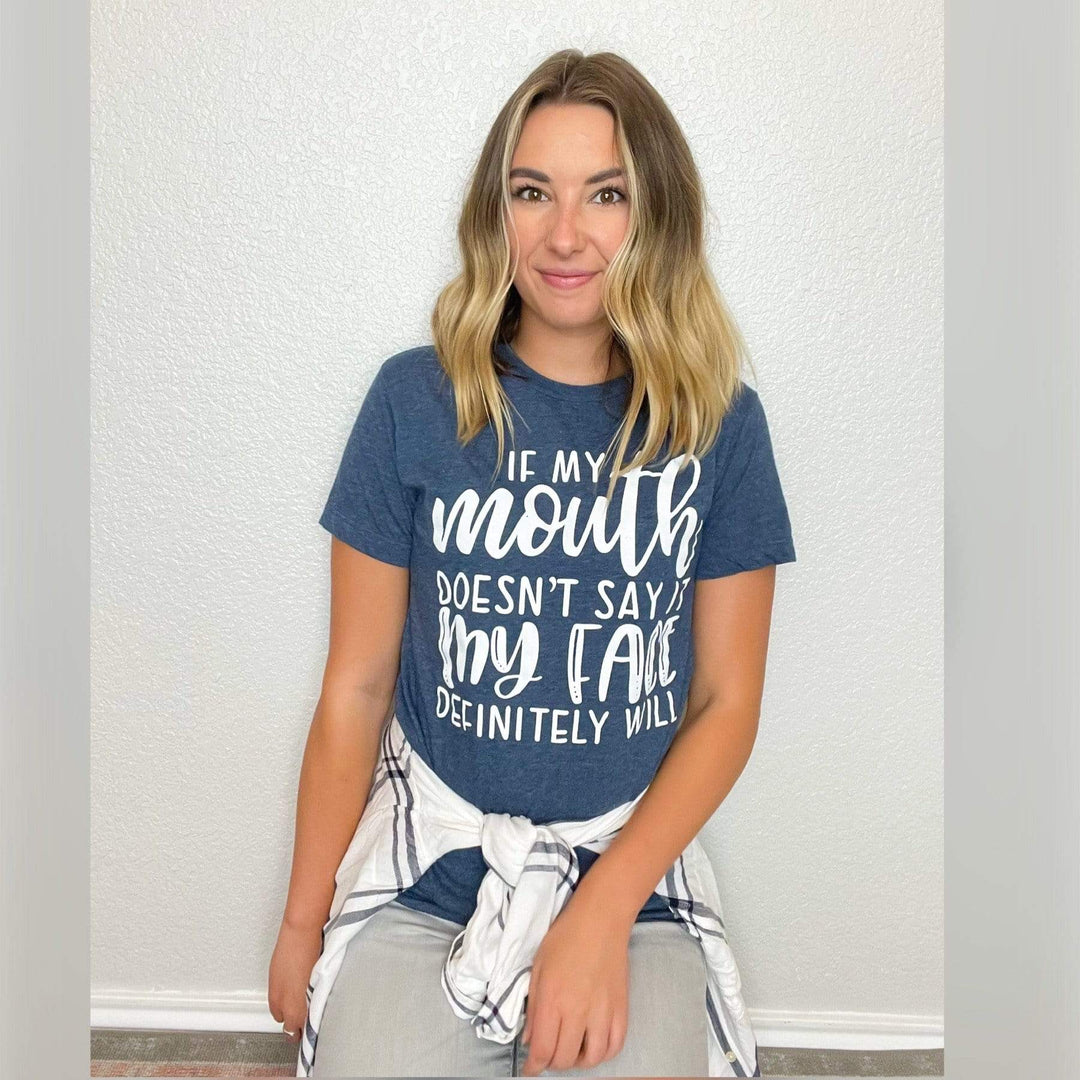 Envy Stylz Boutique Women - Apparel - Shirts - T-Shirts If My Mouth Doesn&