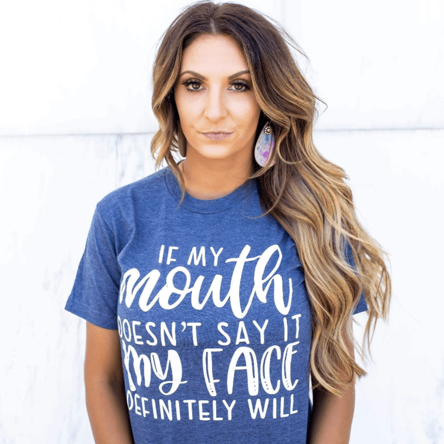 Envy Stylz Boutique Women - Apparel - Shirts - T-Shirts If My Mouth Doesn&